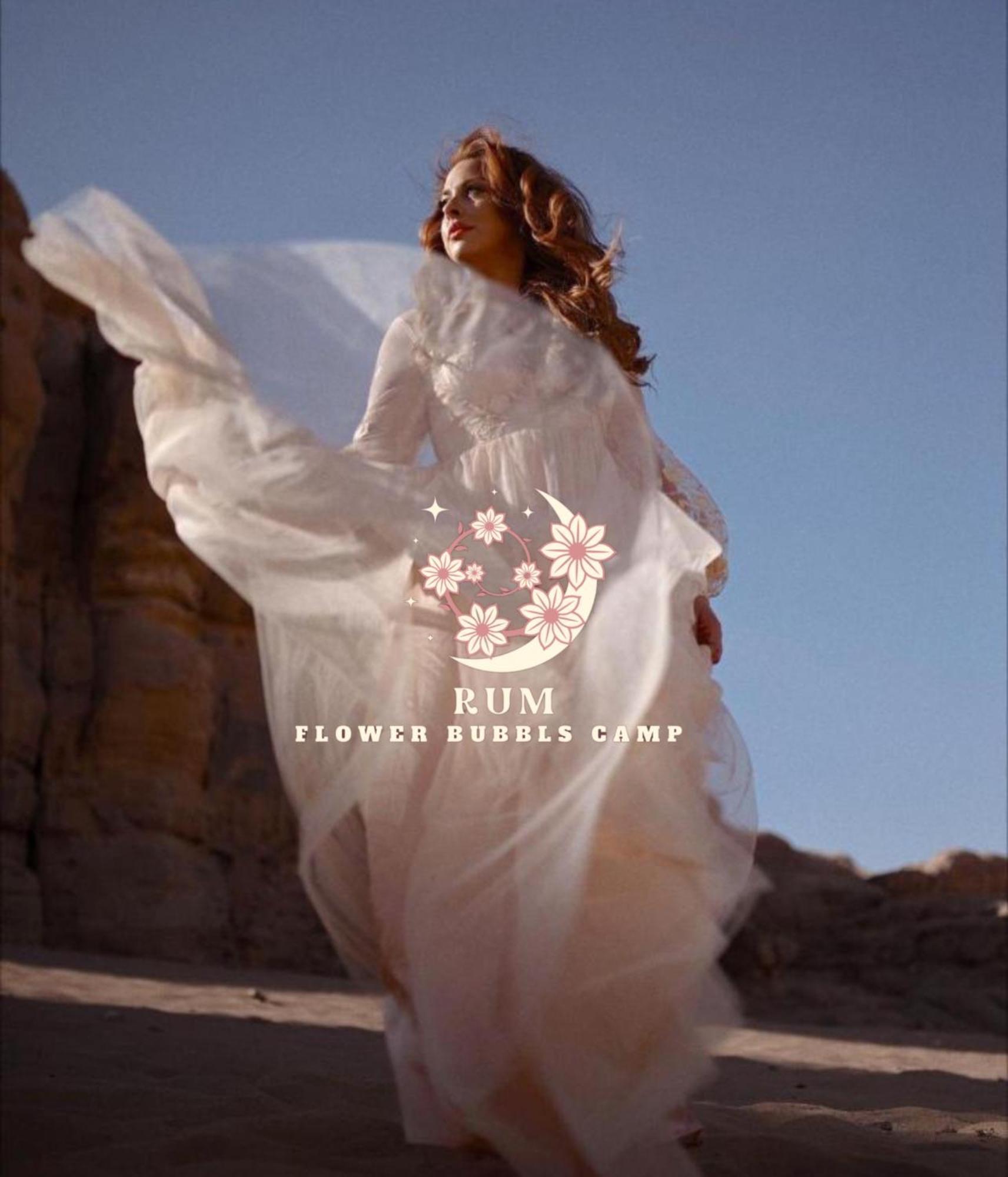 Rum Flower Bubbles Luxury Camp วาดิรัม ภายนอก รูปภาพ
