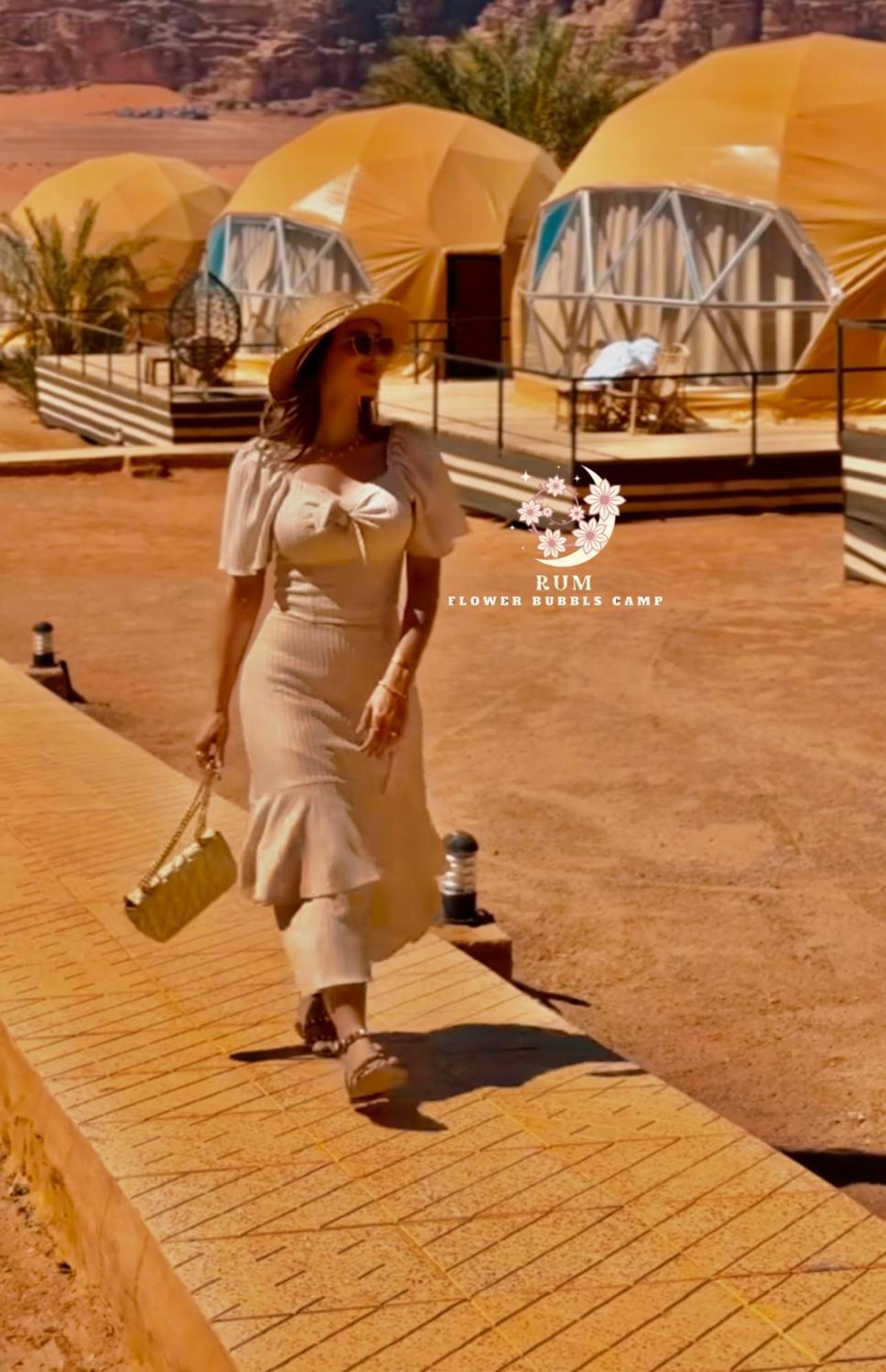 Rum Flower Bubbles Luxury Camp วาดิรัม ภายนอก รูปภาพ